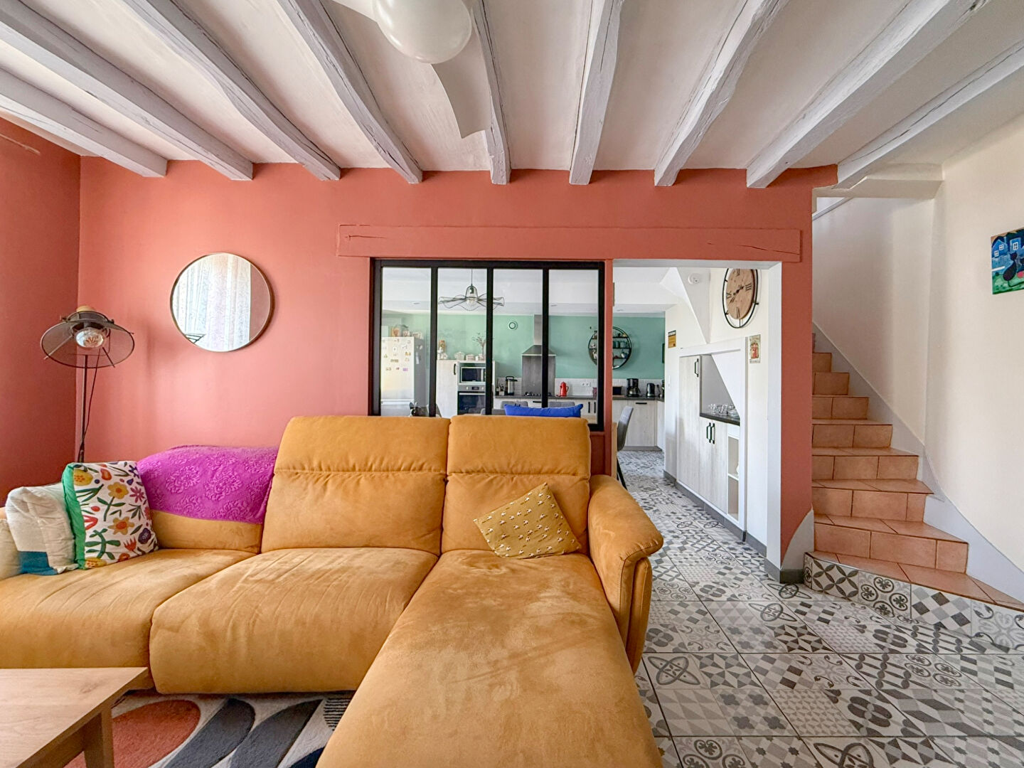 Maison à vendre à Beaulieu sur Layon avec trois chambres et garage