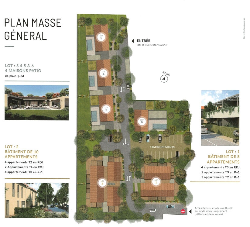 M002 NOUVEAU PROGRAMME - APPARTEMENTS ET MAISONS - du T2 au T5 - Sathonay-Village