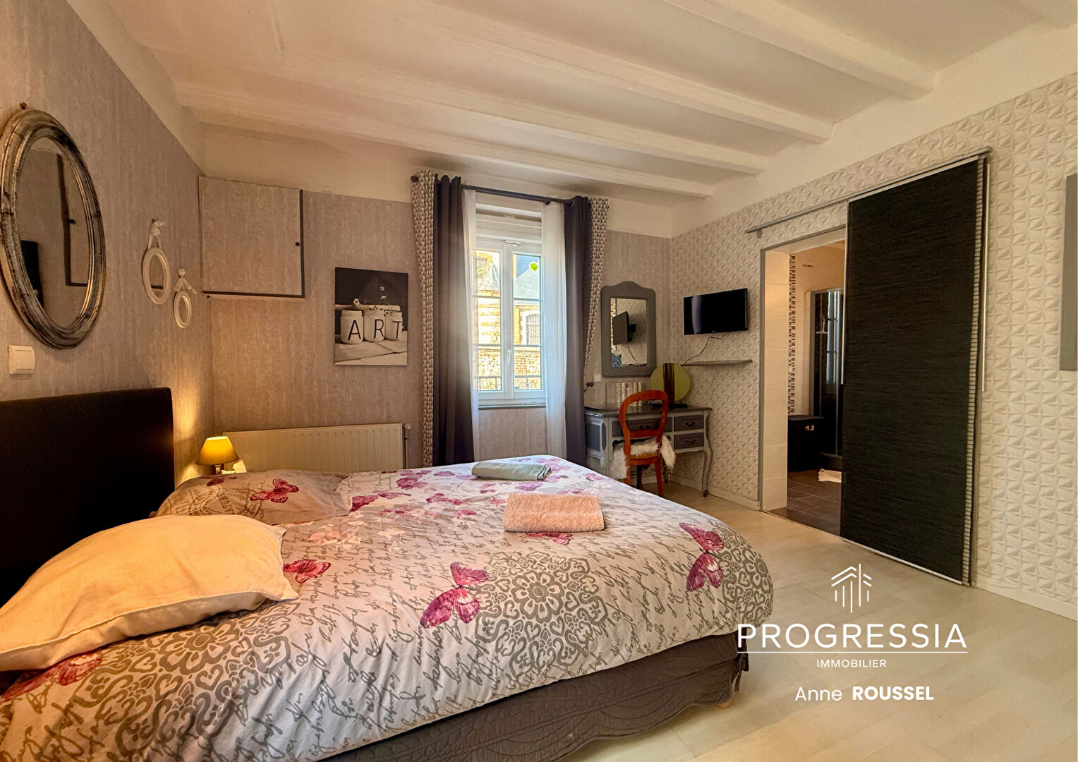 Progressia Immobilier - Saint Maclou La Brière - CHARME & ESPACE - Propriété de caractère avec dépendance, piscine et parc arboré