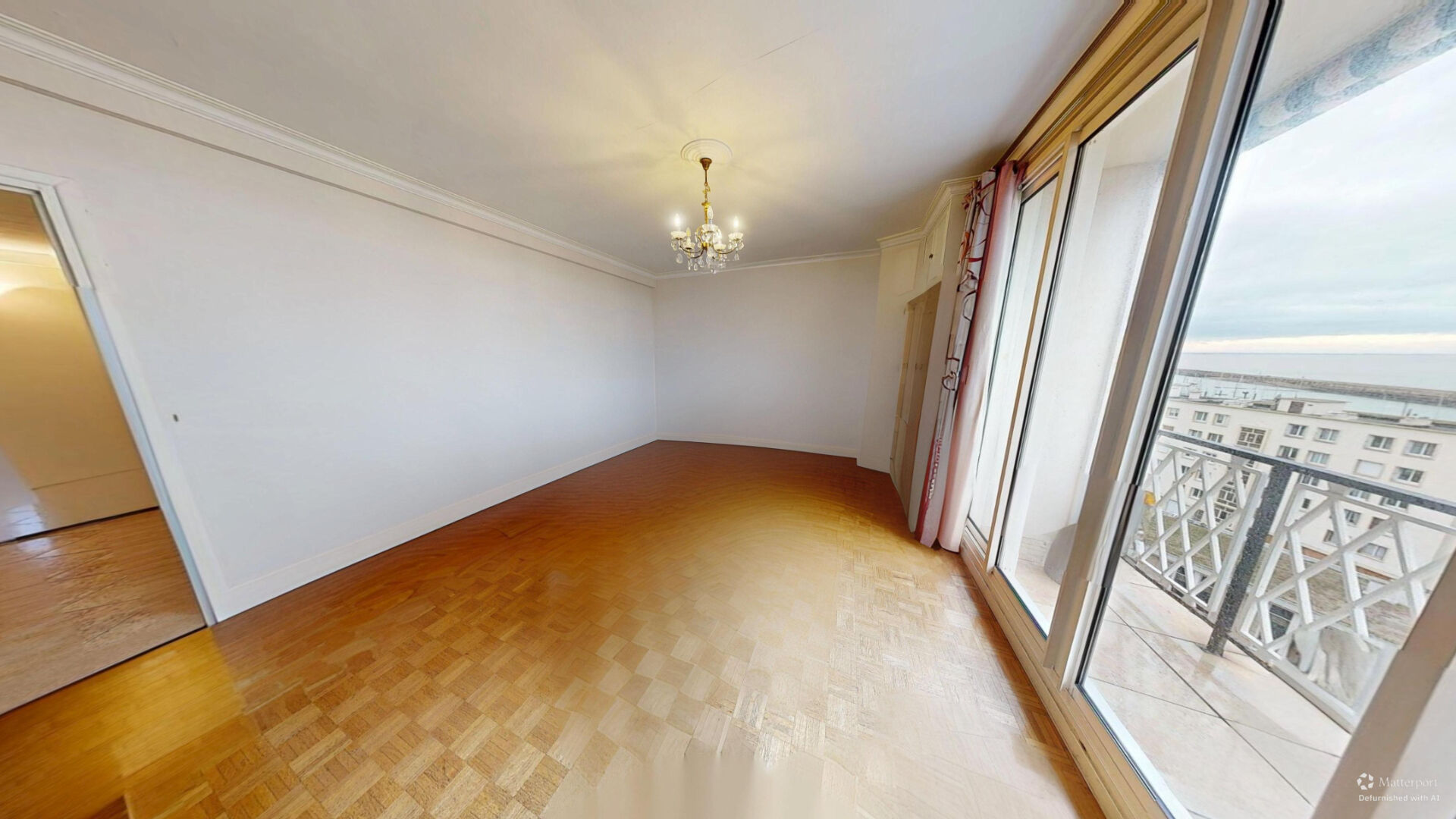 Progressia Immobilier - Le Havre plage - Appartement pleine vue mer dans résidence avec ascenseur