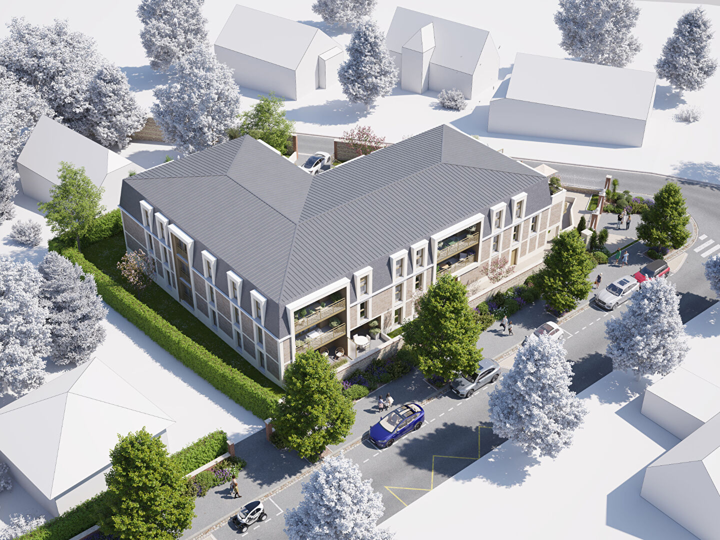 Progressia Immobilier - Fontaine la Mallet - Appartement neuf de 3 pièces