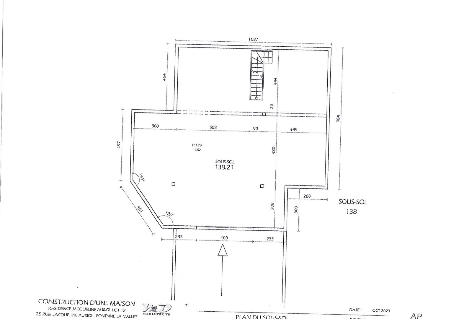 Progressia Immobilier - Fontaine La Mallet - Rare: Terrain libre de constructeur + Permis de construire Validé
