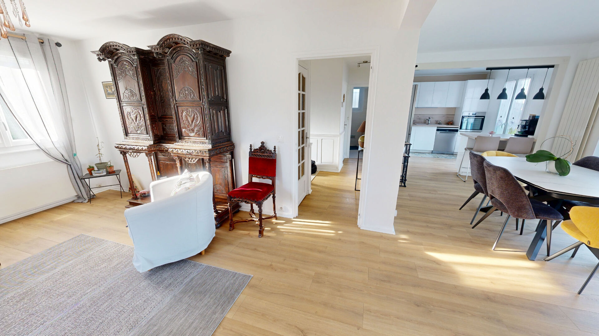 Progressia Immobilier - Le HAVRE-SAINTE ADRESSE - Maison 6 pièces150 m2, jardin, 4 chambres, garage