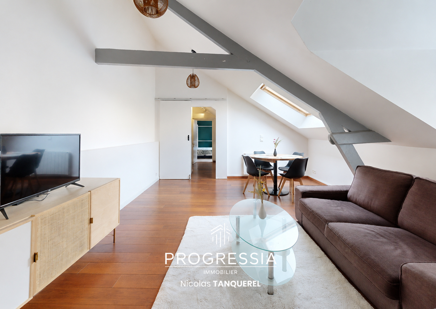 Le Havre – Quartier Saint Anne/Danton – Appartement T3 de 59 m² avec combles aménageables