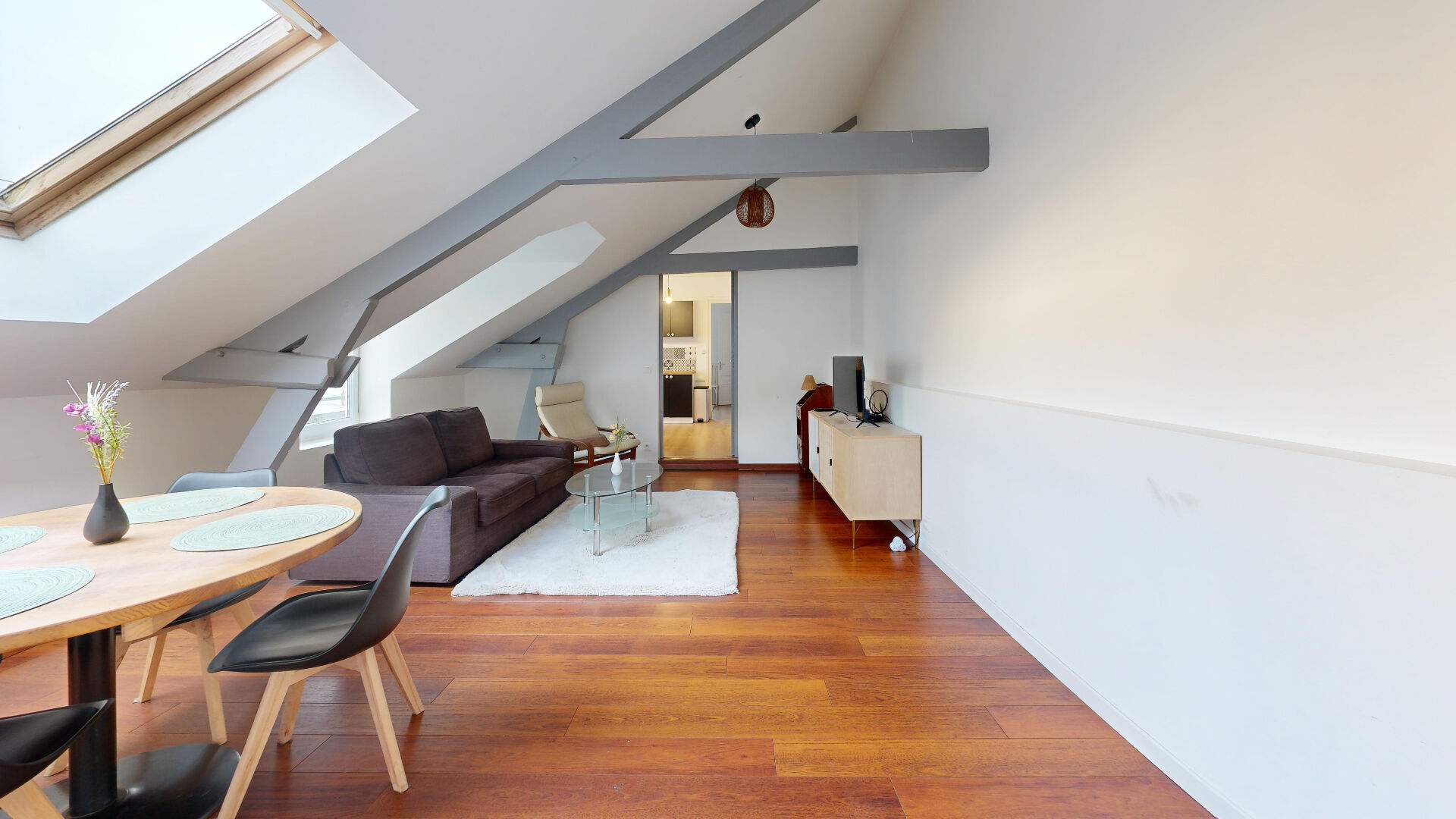 Progressia Immobilier - Le Havre - Quartier Saint Anne/Danton - Appartement T3 de 59 m² avec combles aménageables