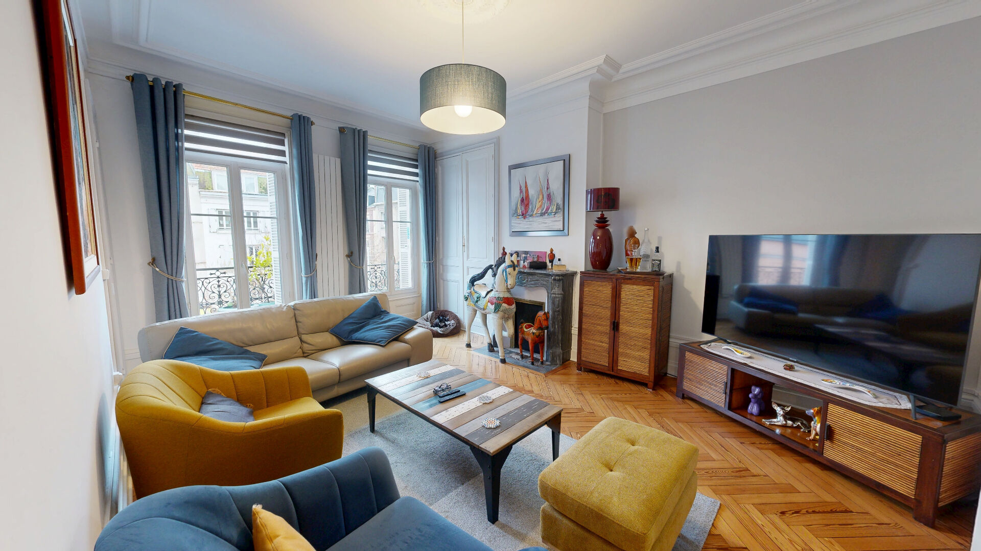 LE HAVRE – Coup de coeur – Appartement Haussmanien lumineux avec balcon