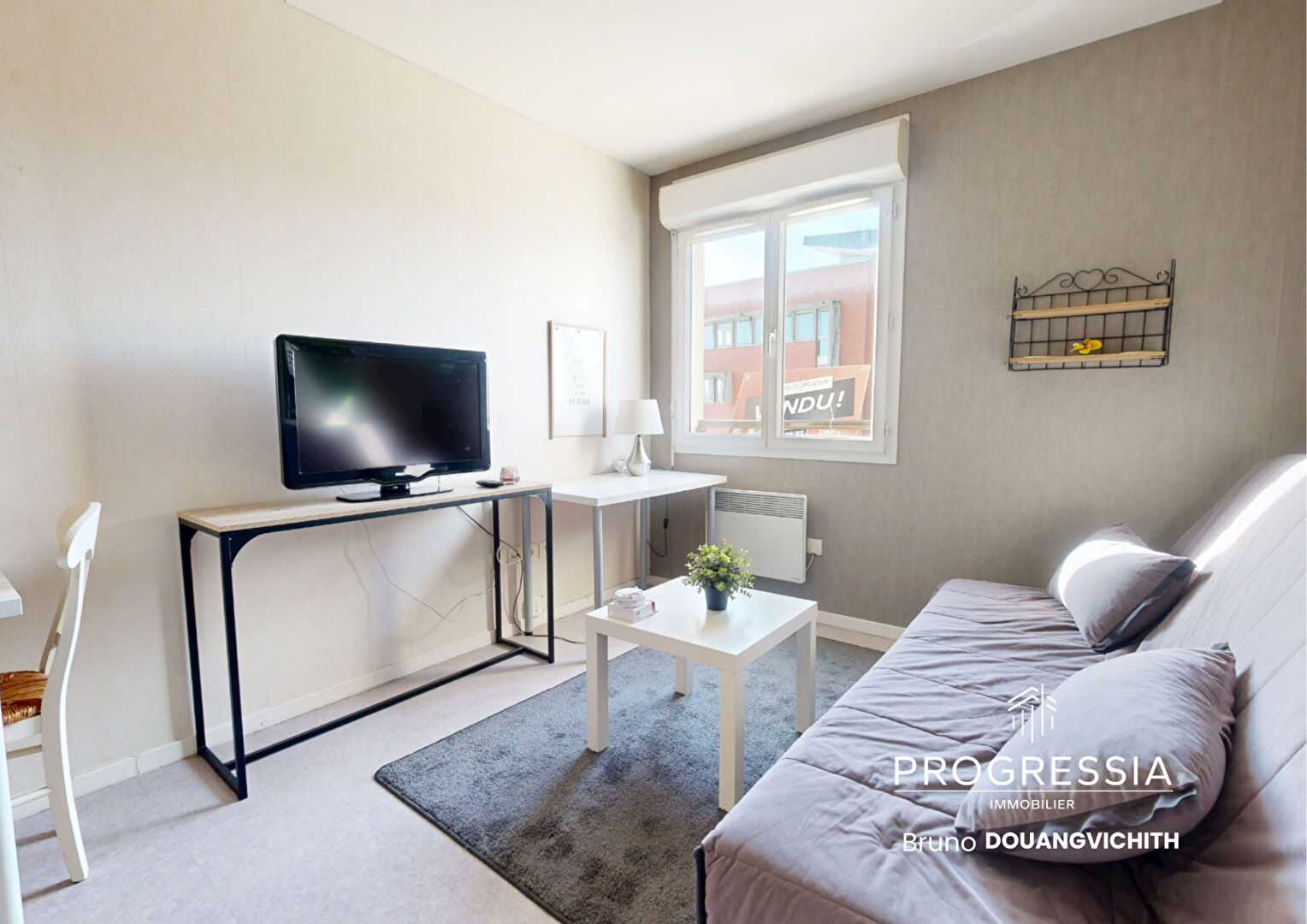 Le Havre – IDÉAL INVESTISSEUR – Quartier Sainte Marie – Studio meublé de 21 m² au coeur du quartier universitaire !