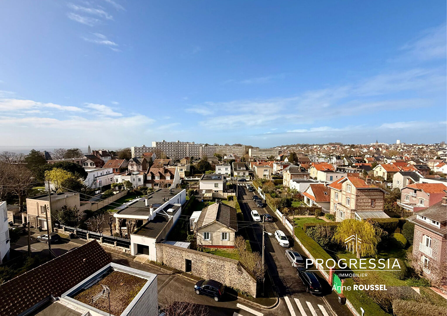 Progressia Immobilier - LE HAVRE / FELIX FAURE / APPARTEMENT 3 PIÈCES / DERNIER ÉTAGE / VUE MER