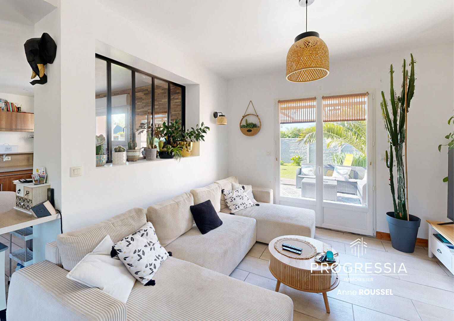 Progressia Immobilier - BORDEAUX-SAINT-CLAIR - CHARME & ESPACE - Pavillon de 108m² avec jardin.
