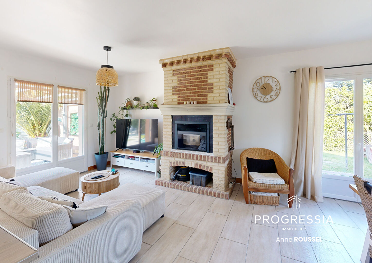 Progressia Immobilier - BORDEAUX-SAINT-CLAIR - CHARME & ESPACE - Pavillon de 108m² avec jardin.