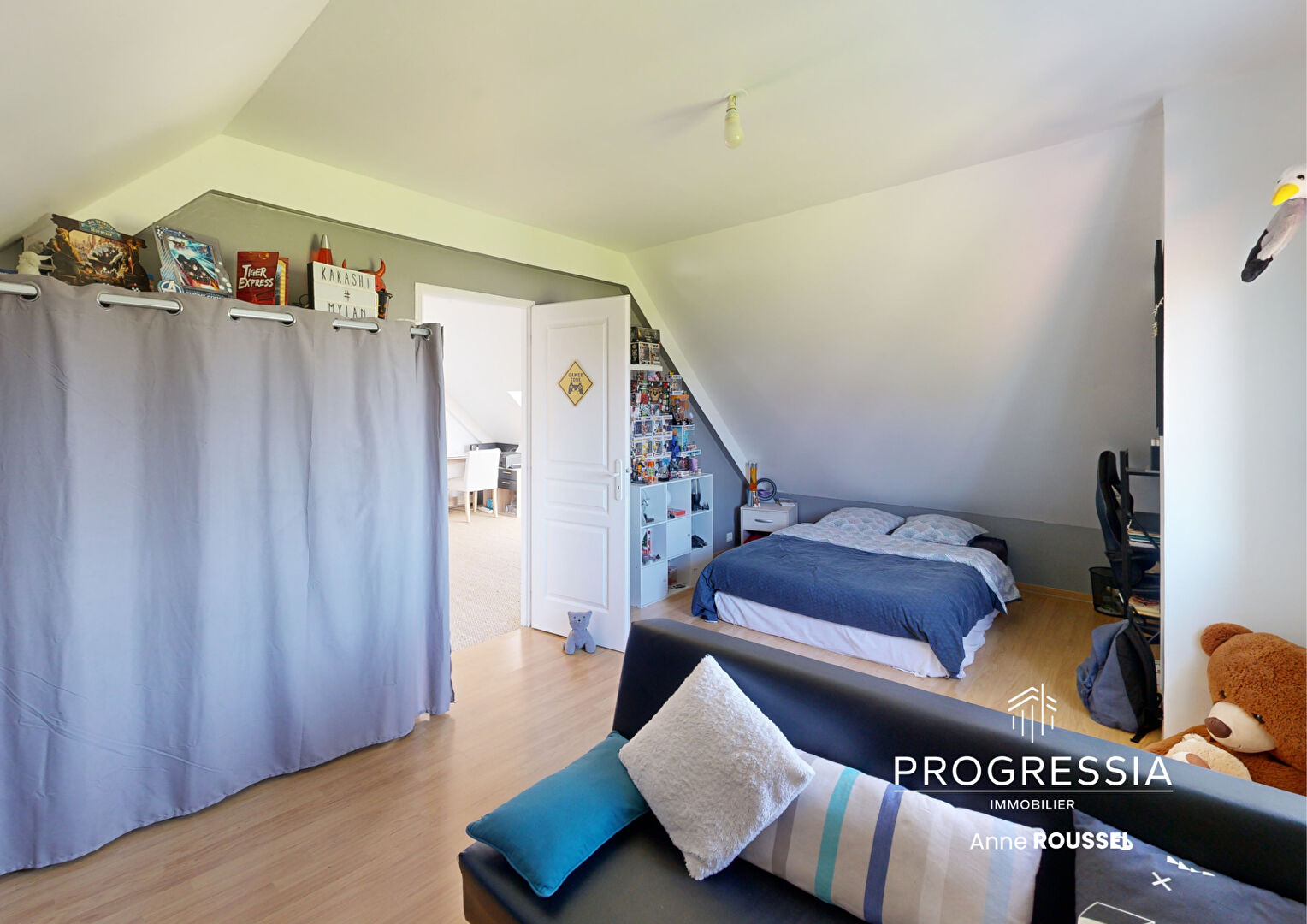 Progressia Immobilier - BORDEAUX-SAINT-CLAIR - CHARME & ESPACE - Pavillon de 108m² avec jardin.