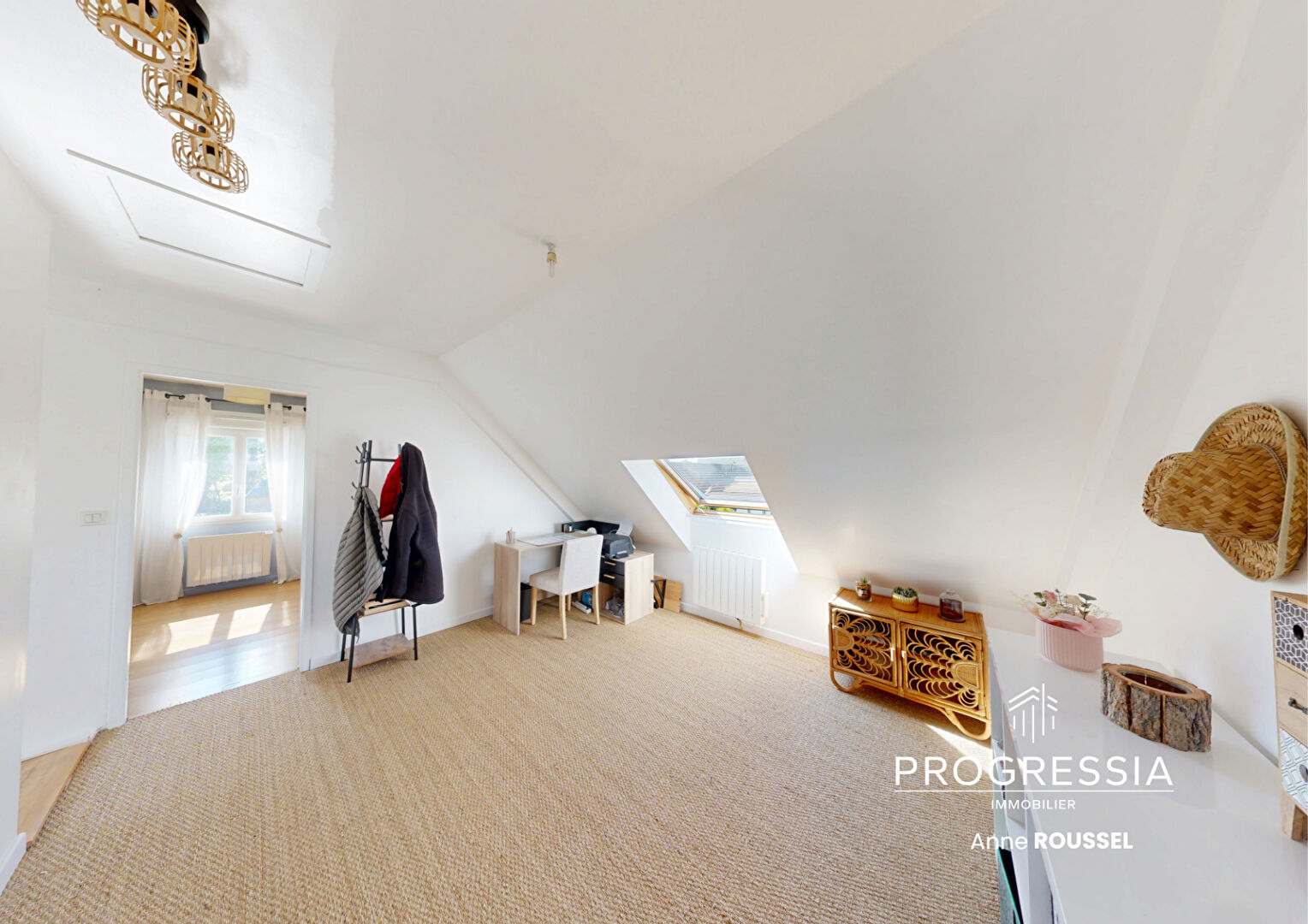 Progressia Immobilier - BORDEAUX-SAINT-CLAIR - CHARME & ESPACE - Pavillon de 108m² avec jardin.