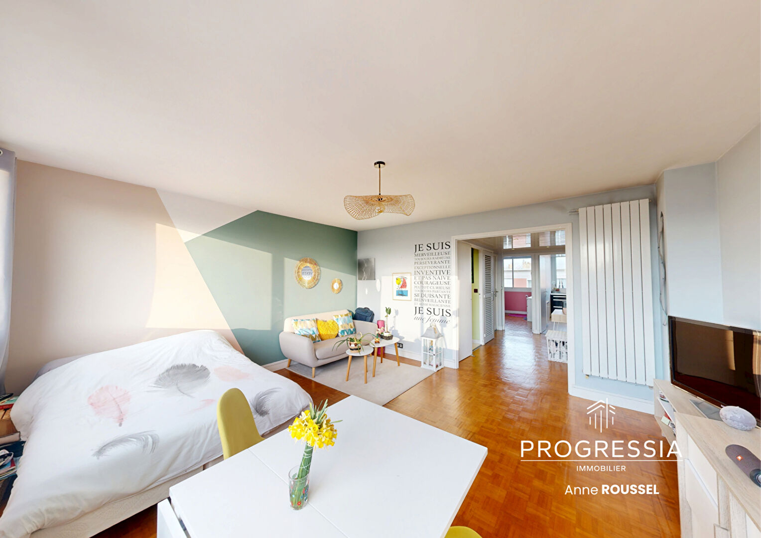 Progressia Immobilier - Le Havre  - APPARTEMENT COUP DE COEUR  / 2 PIÈCES / DERNIER ÉTAGE / SECTEUR GOBELINS