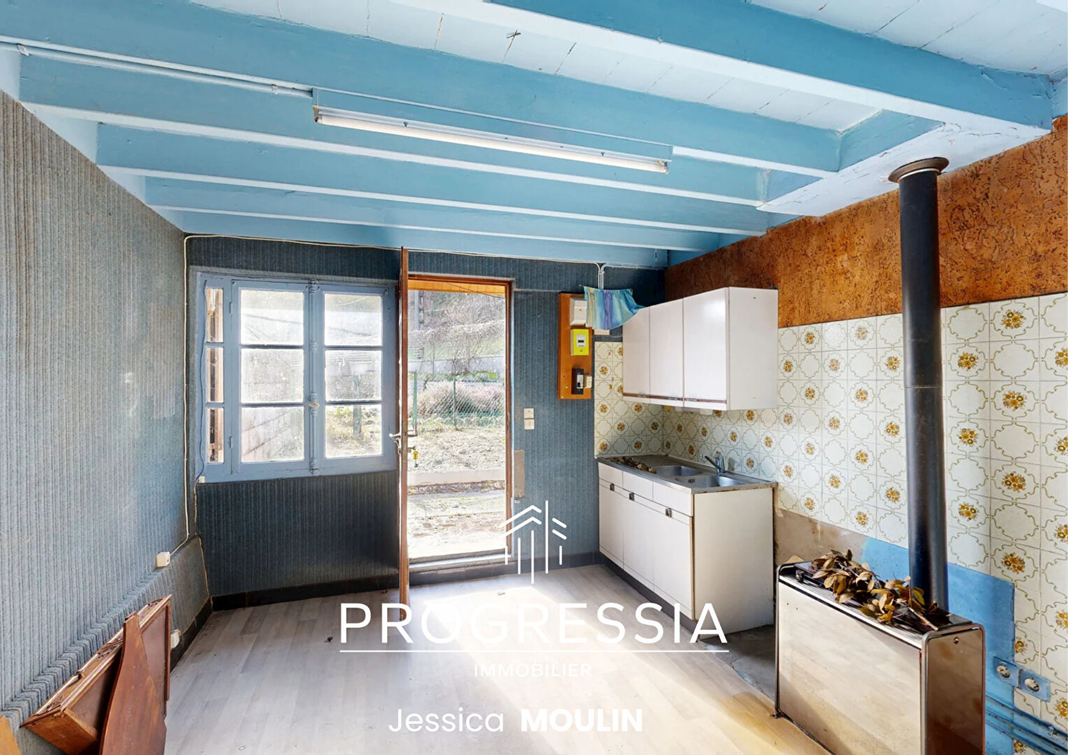 Progressia Immobilier - LILLEBONNE - maison mitoyenne avec travaux - Idéal investisseur