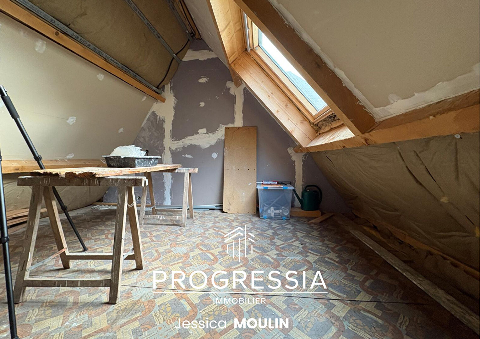 Progressia Immobilier - LILLEBONNE - maison mitoyenne avec travaux - Idéal investisseur
