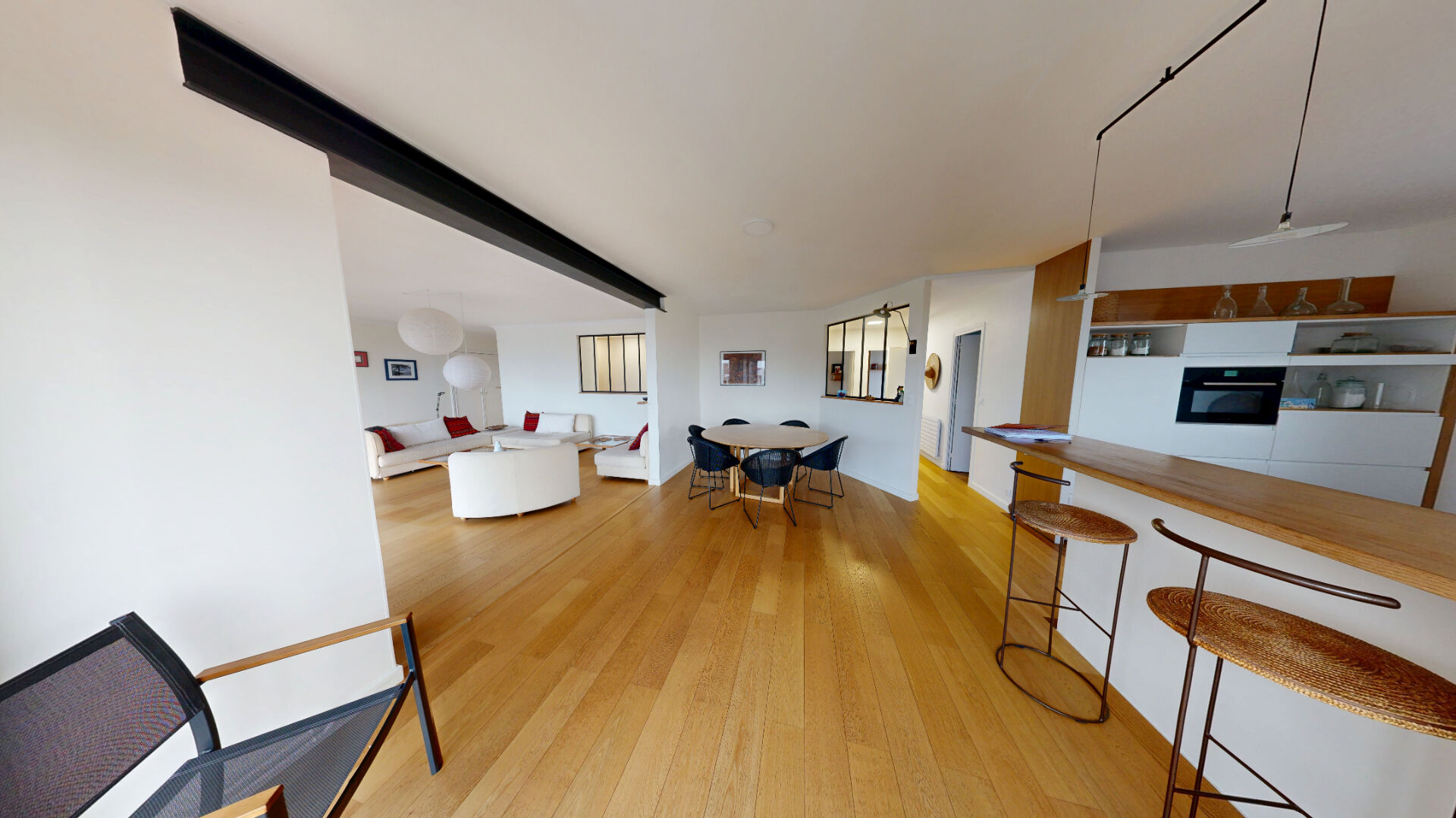 Progressia Immobilier - Appartement 156M2 vue mer Sainte Adresse centre, ascenseur, garage,cave,