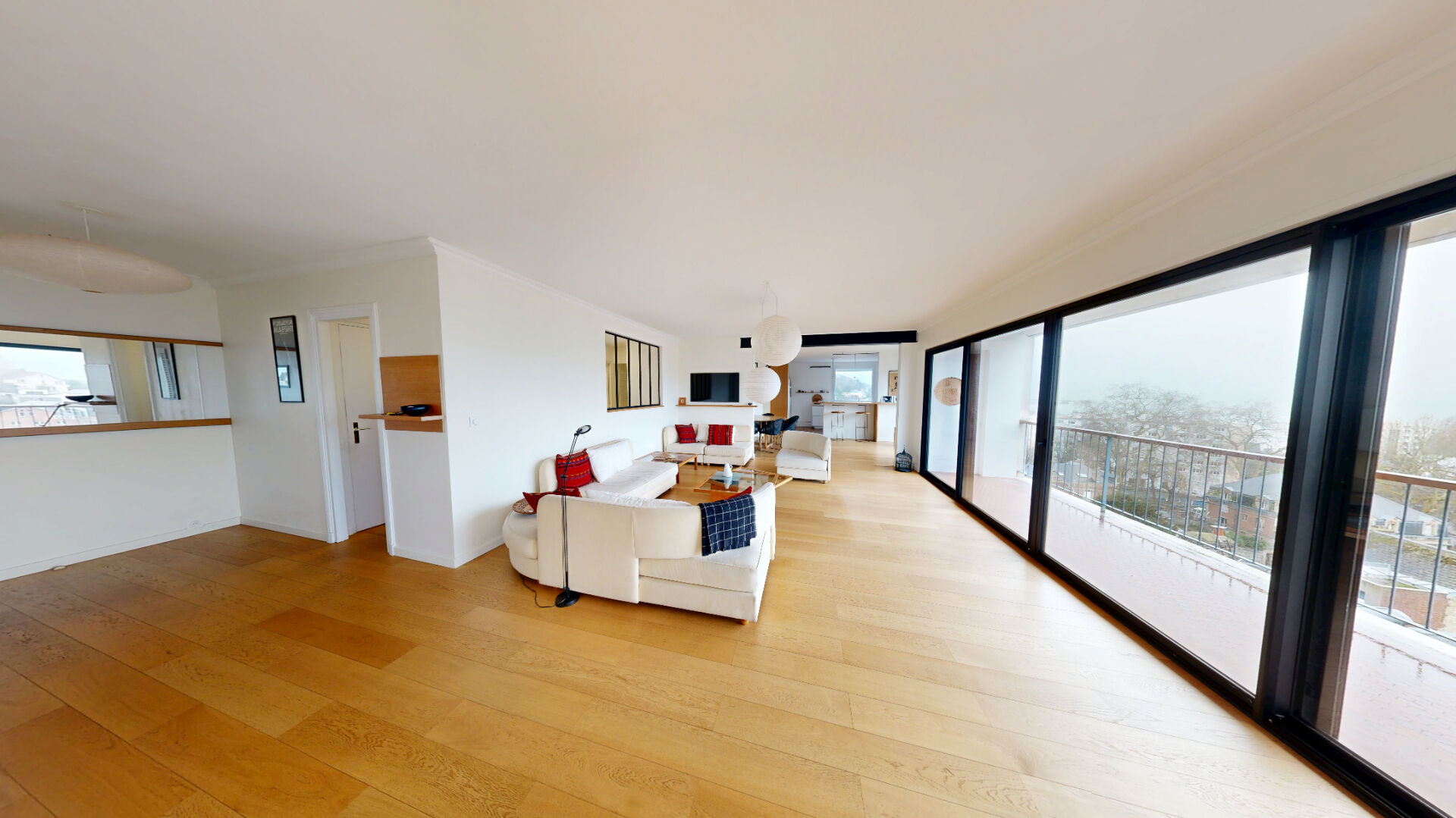Progressia Immobilier - Appartement 156M2 vue mer Sainte Adresse centre, ascenseur, garage,cave,