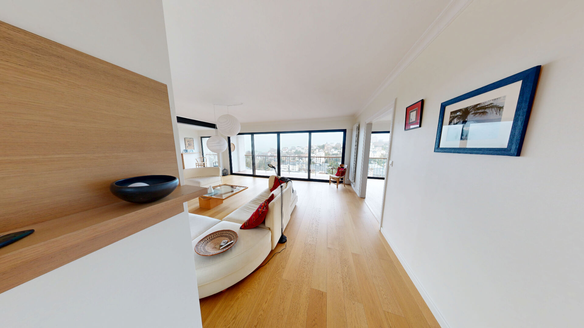 Progressia Immobilier - Appartement 156M2 vue mer Sainte Adresse centre, ascenseur, garage,cave,