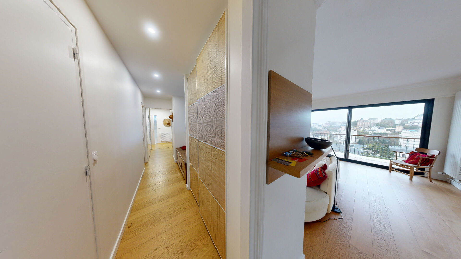 Progressia Immobilier - Appartement 156M2 vue mer Sainte Adresse centre, ascenseur, garage,cave,