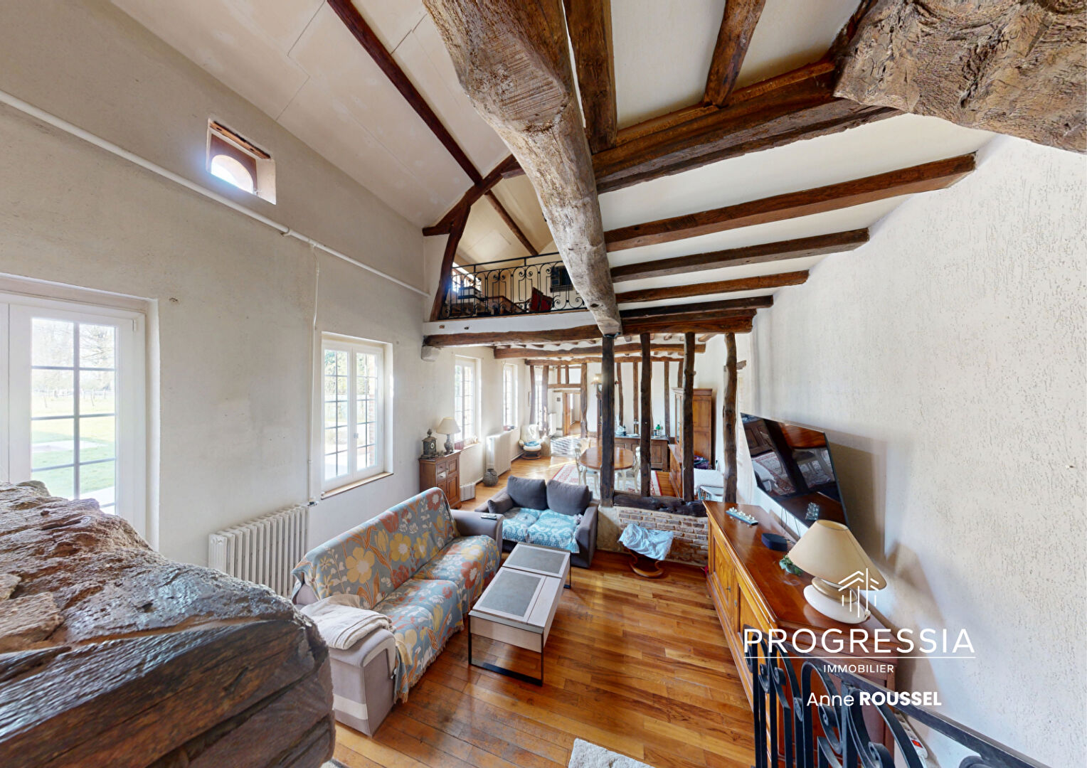 Progressia Immobilier - TOCQUEVILLE-LES-MURS /CHARME & ESPACE - Maison de caractère avec dépendances