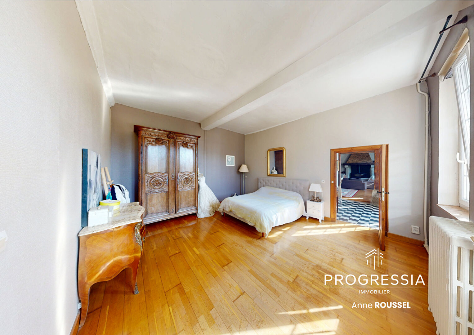 Progressia Immobilier - TOCQUEVILLE-LES-MURS /CHARME & ESPACE - Maison de caractère avec dépendances