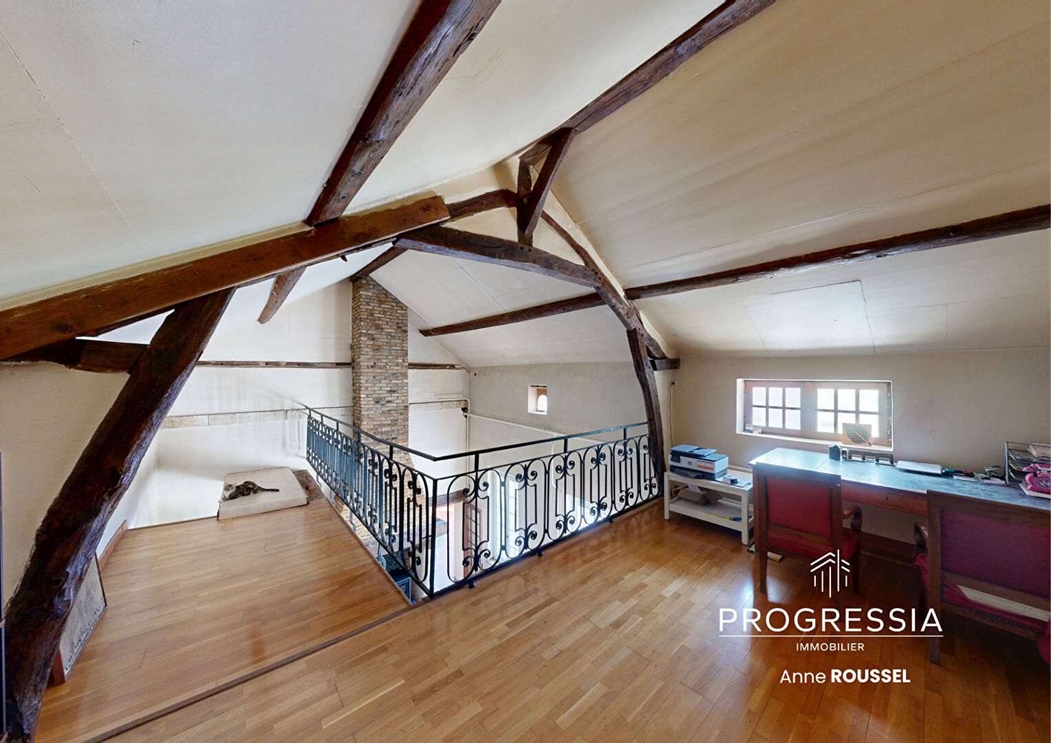 Progressia Immobilier - TOCQUEVILLE-LES-MURS /CHARME & ESPACE - Maison de caractère avec dépendances