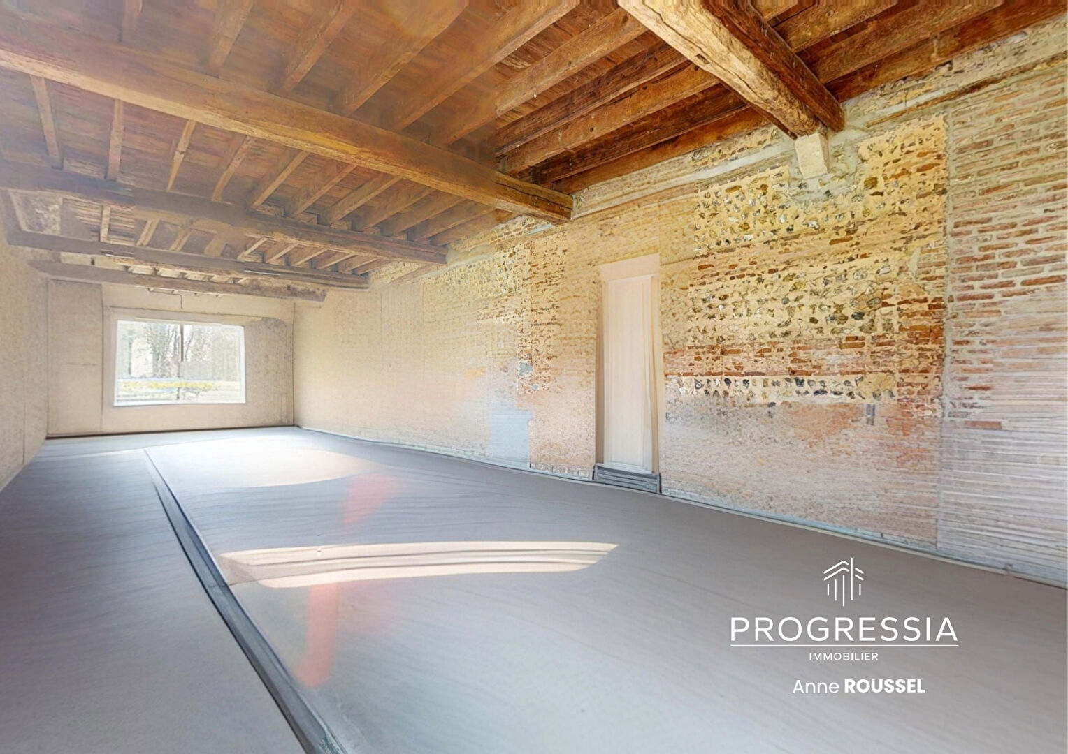 Progressia Immobilier - TOCQUEVILLE-LES-MURS /CHARME & ESPACE - Maison de caractère avec dépendances