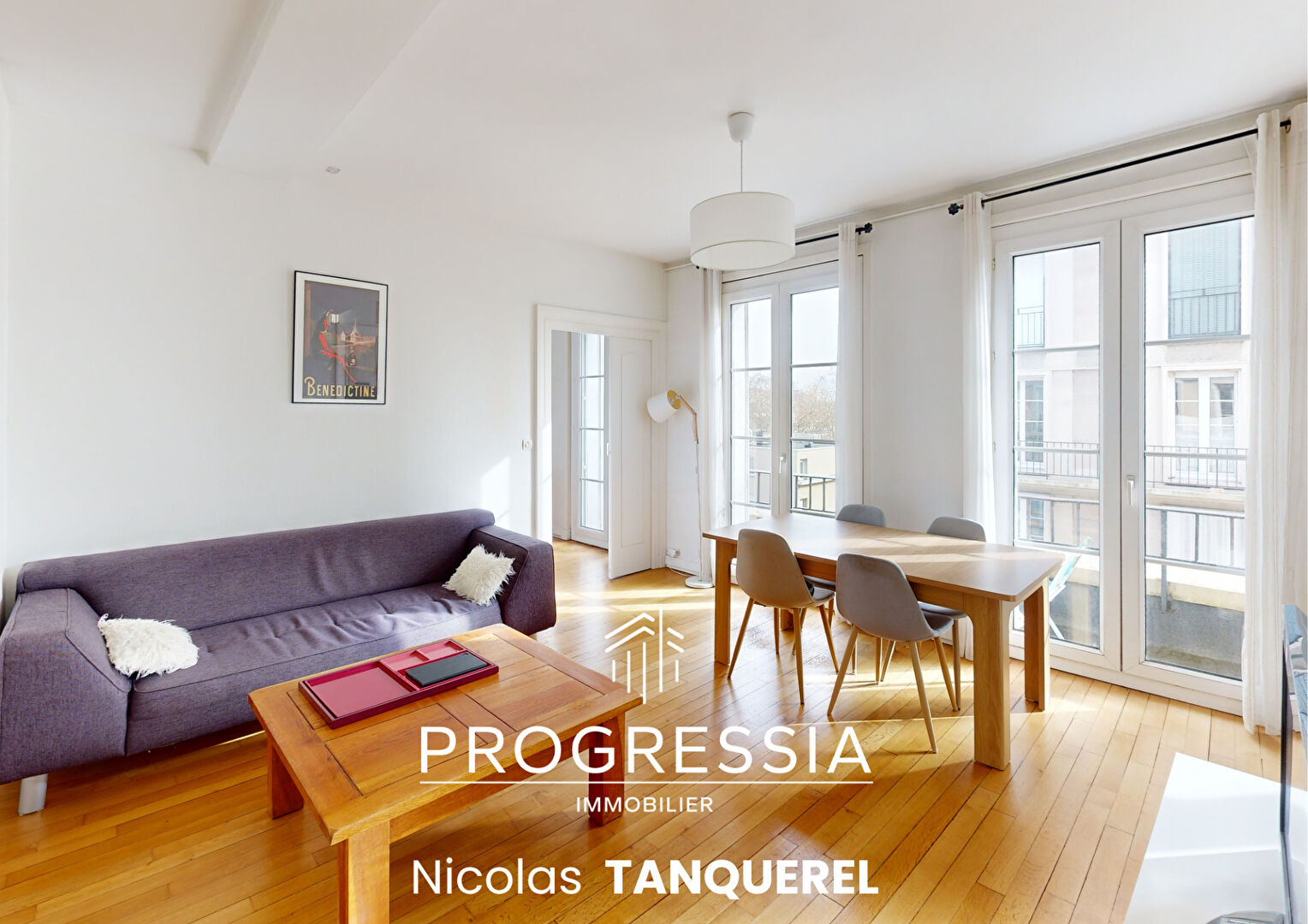 Progressia Immobilier - LE HAVRE - Coup de coeur F2 41m2 Hyper-Centre