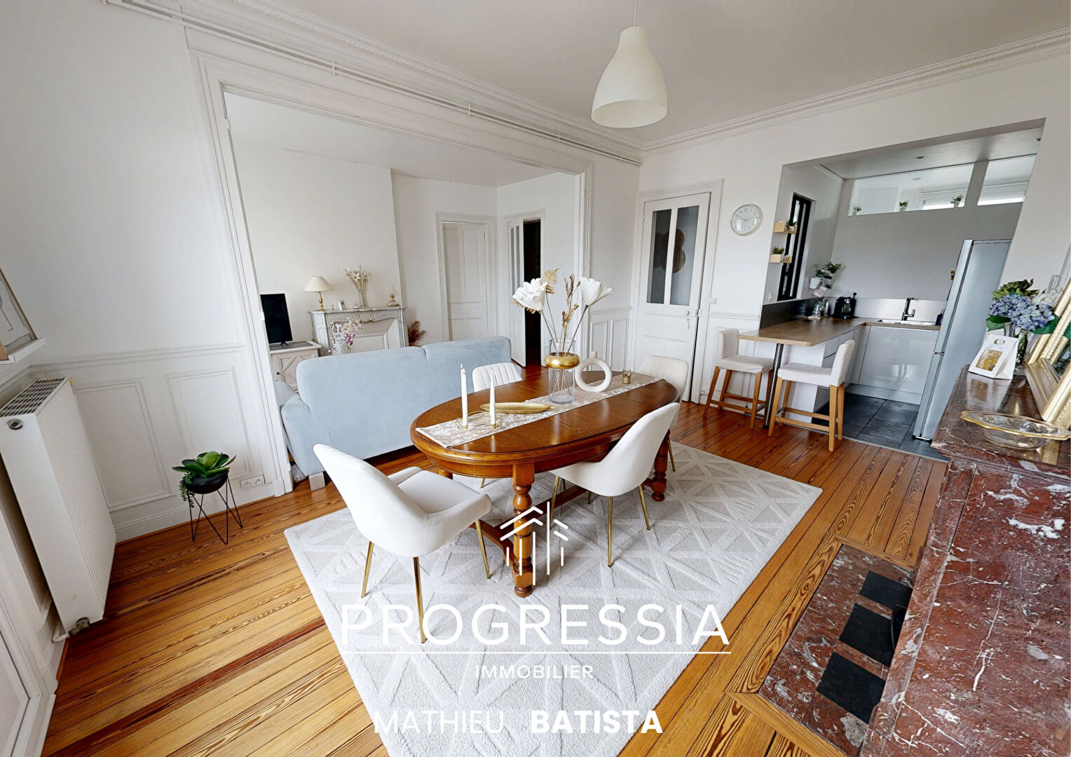 Progressia Immobilier - Appartement Le Havre 3 pièce(s)