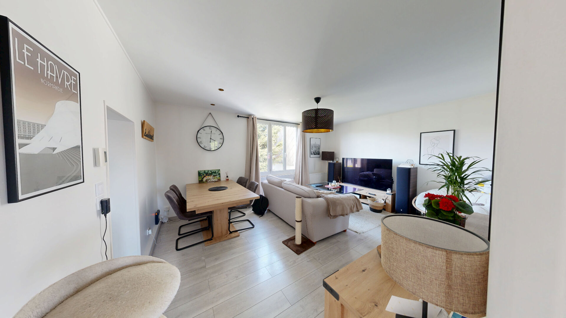 Appartement Le Havre  Sanvic 3 pièce(s) 53 m2