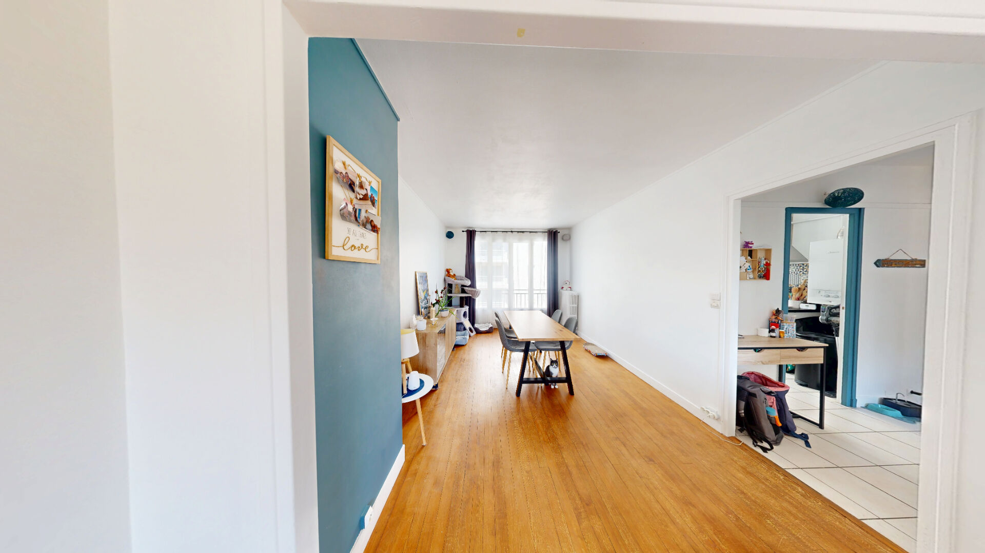 Appartement centre ville le Havre, 2 chambres, cave, faibles charges