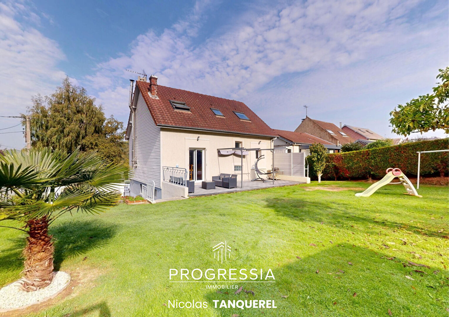 HARFLEUR - MAISON 5 PIÈCES AVEC JARDIN, TERRASSE ET SOUS-SOL COMPLET