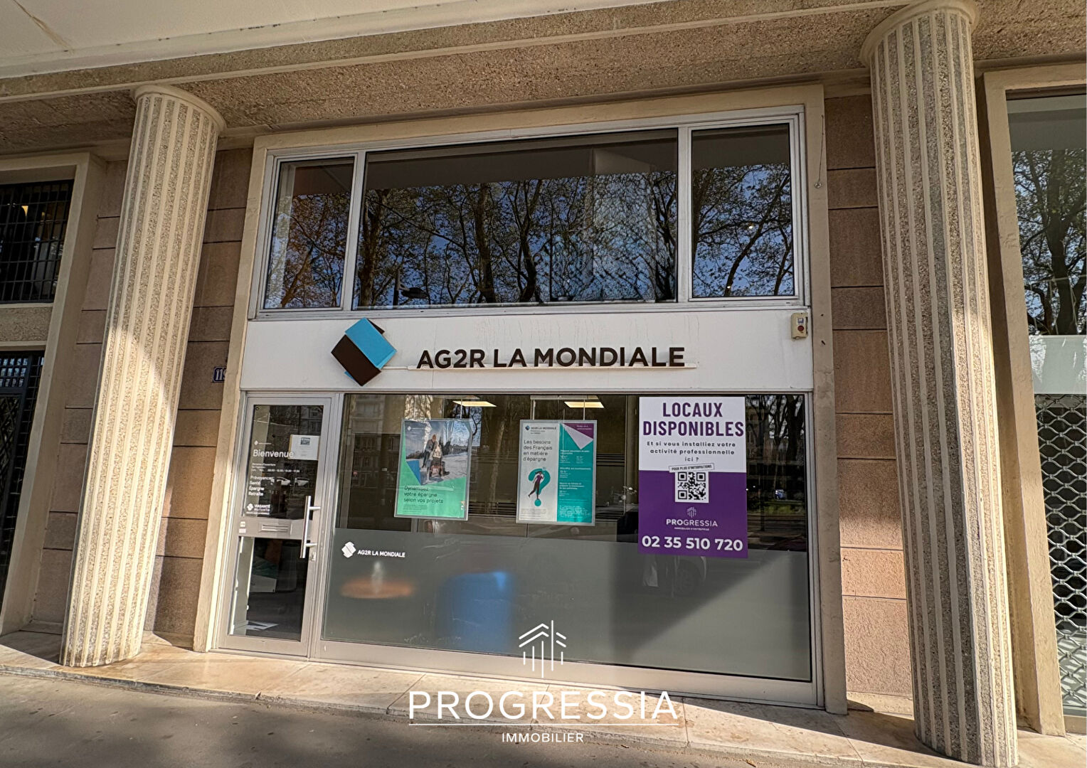 Le Havre Hôtel de ville – Local commercial de 100 m2