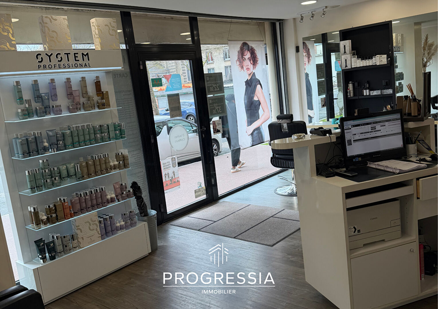 Progressia Immobilier - Le Havre - Fonds de commerce coiffure - 170 m2