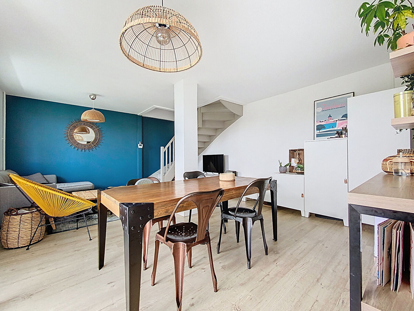 TOULOUSE MONPLAISIR / JARDIN DES PLANTES T4 DUPLEX DERNIER ETAGE BALCON