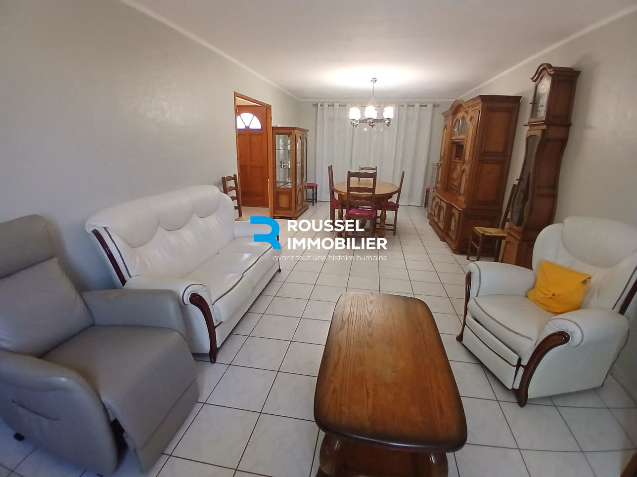 RUAUDIN MAISON DE PLAIN-PIED 2 CHAMBRES GARAGE & JARDIN