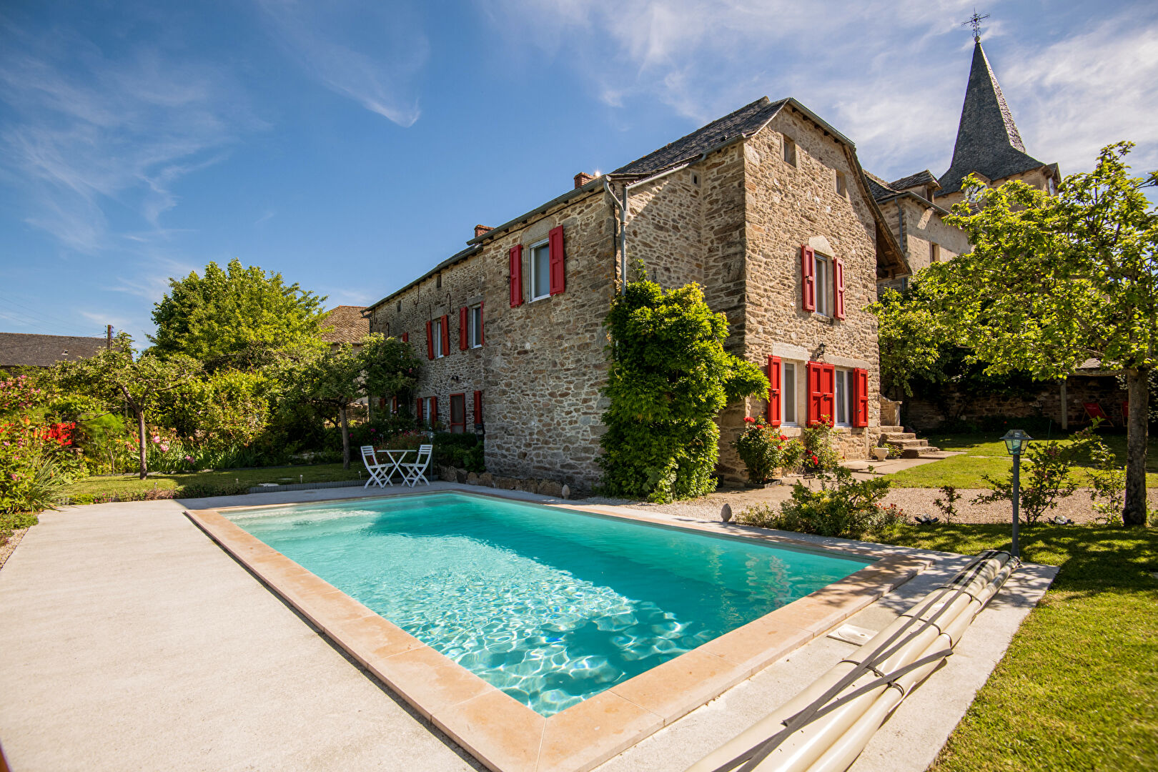 Maison en pierres au charme intemporel