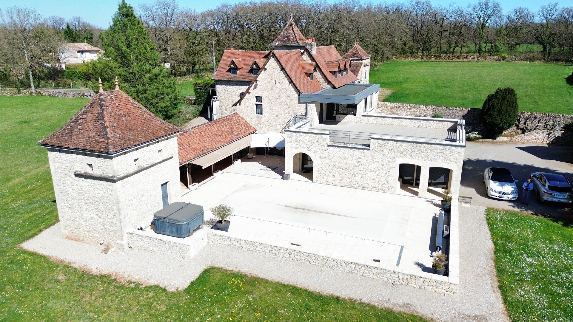 Propriété d'exception à 20 Km au Sud de Figeac