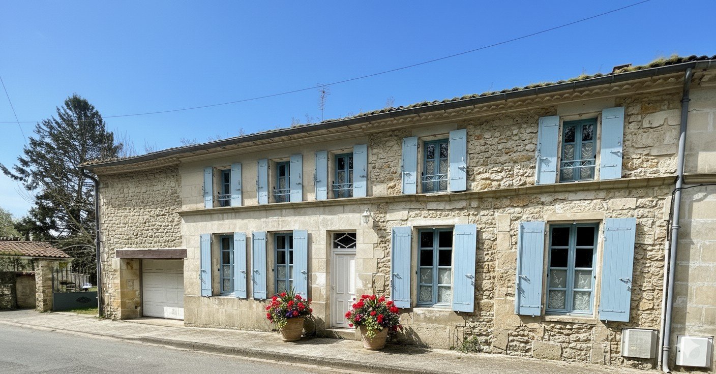Maison de caractère avec piscine et bel espace extérieur
