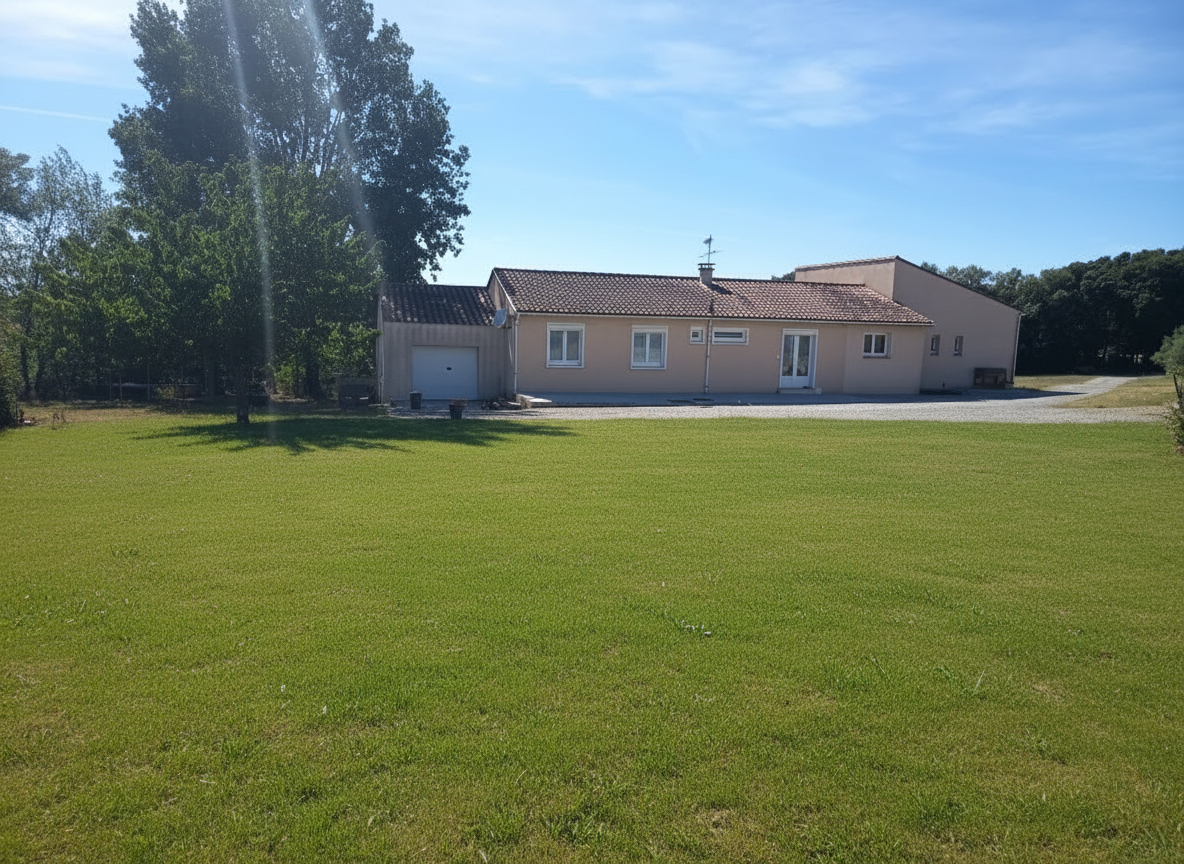 Villa de plain-pied de 200 m² sur 6550 m²