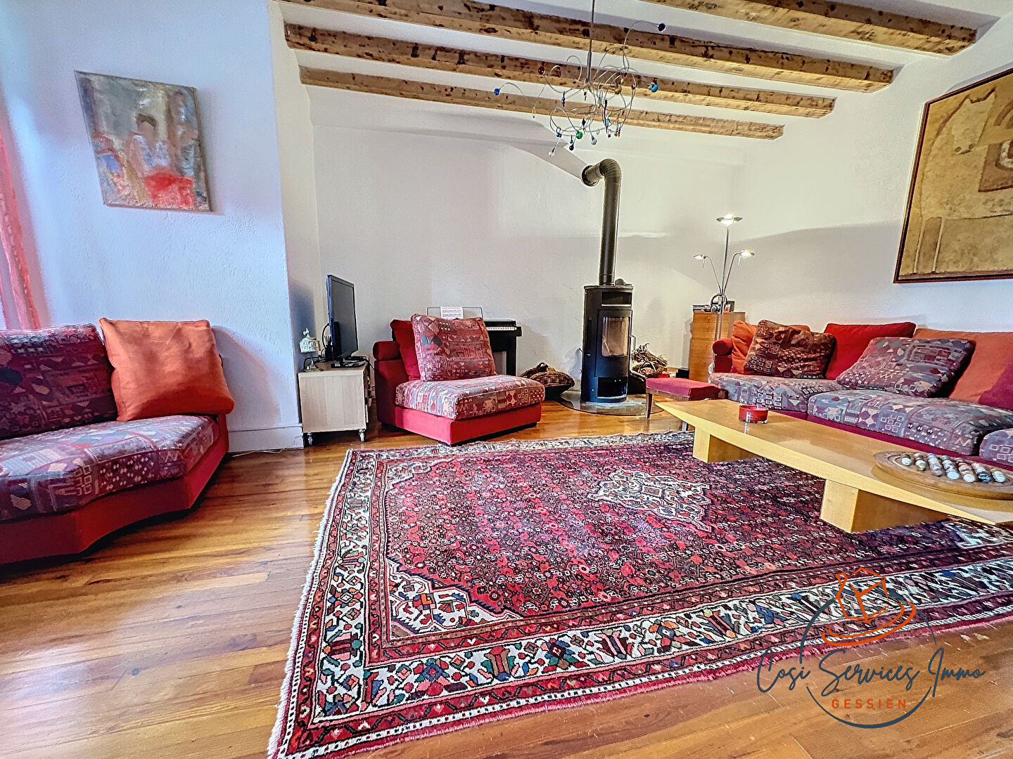 Photo Vente maison en pierre T5 avec jardin sur saint genis pouilly image 2/6