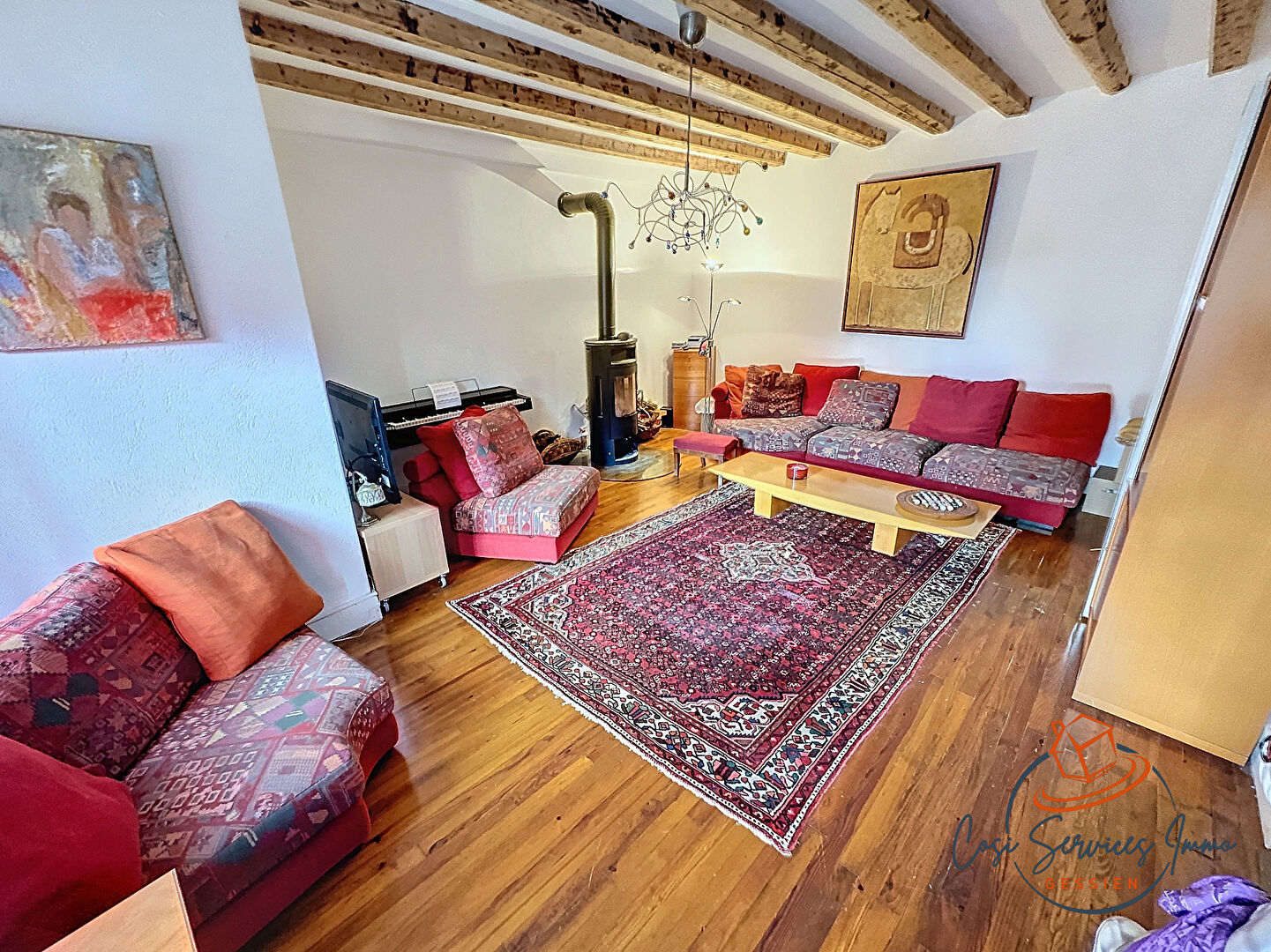 Photo Vente maison en pierre T5 avec jardin sur saint genis pouilly image 3/6