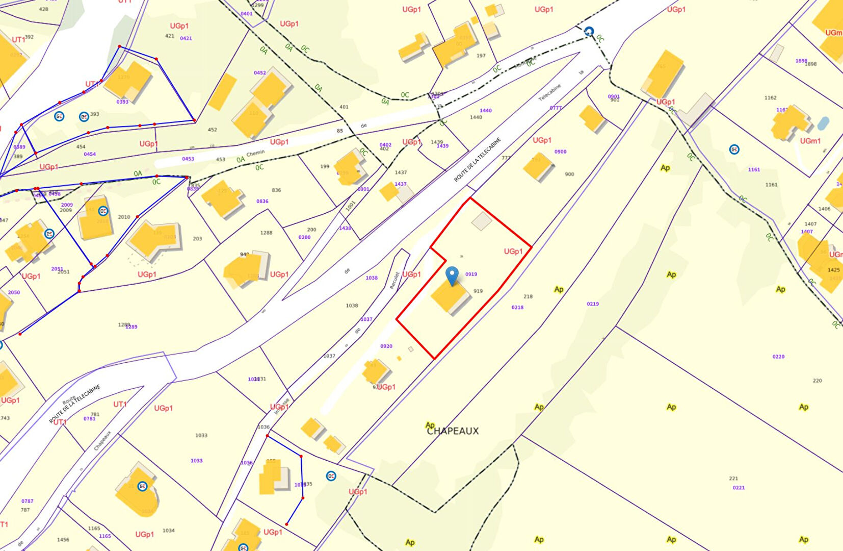 Photo Terrain Crozet 625 m2 image 3/3