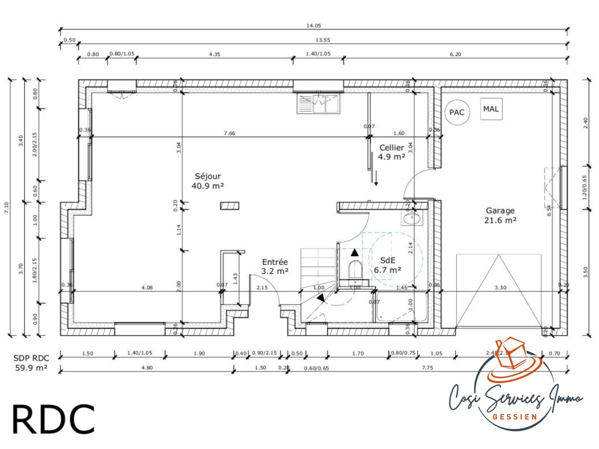 Photo Maison Thoiry 5 pièce(s) 130 m2 image 3/6