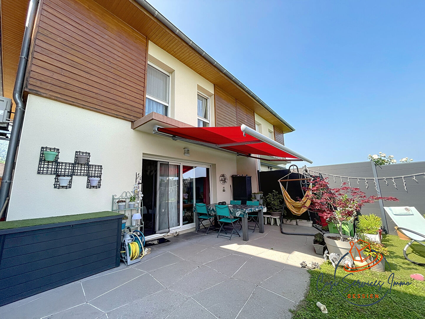 Photo Maison Mitoyenne 4CH avec jardin a Saint Jean de Gonville 5mn du Cern image 2/6