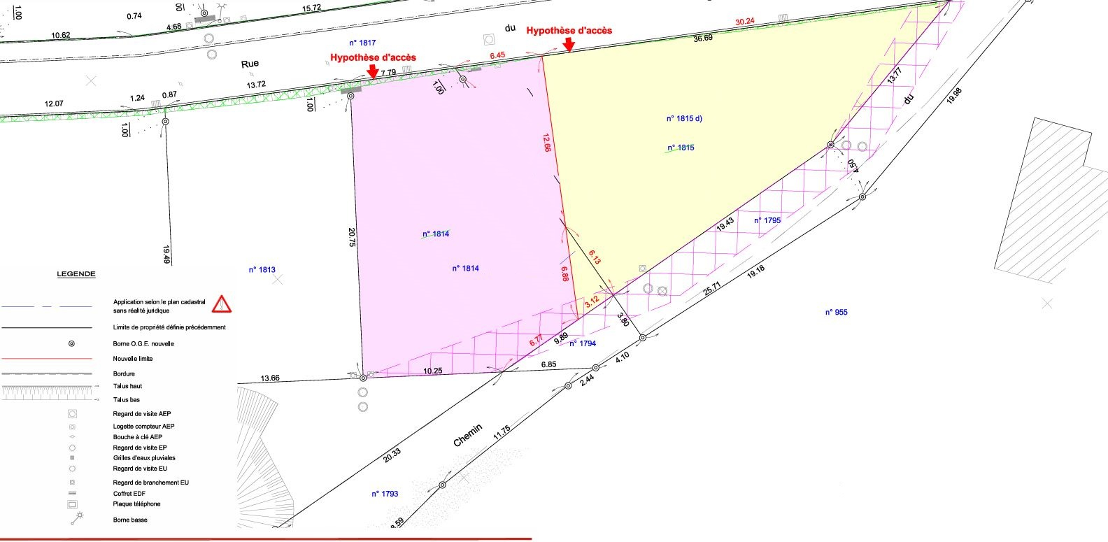 Photo Terrain Collonges 300 m2 image 2/3