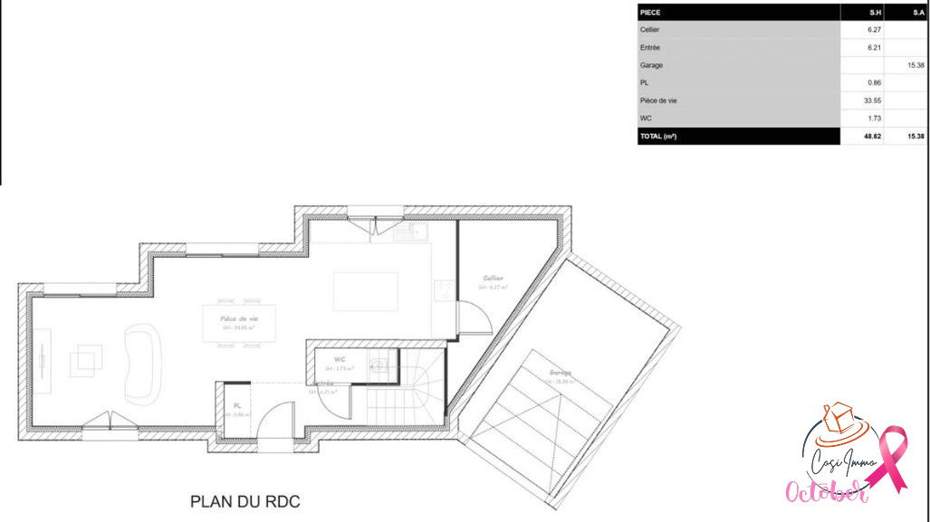 Photo Projet de maison individuelle T4 à Farges image 2/6