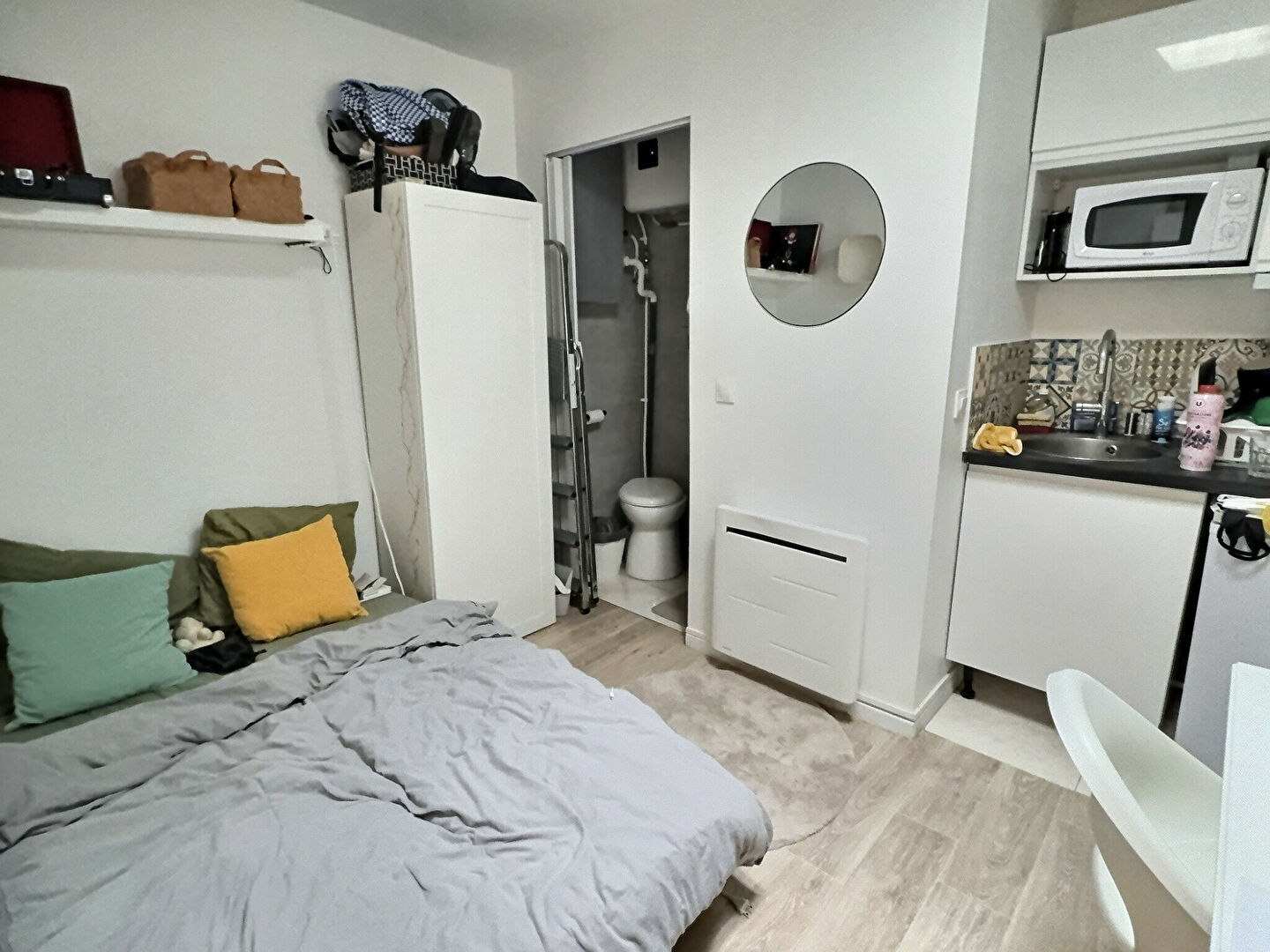 Appartement Paris 1 pièce(s) 9.38 m2