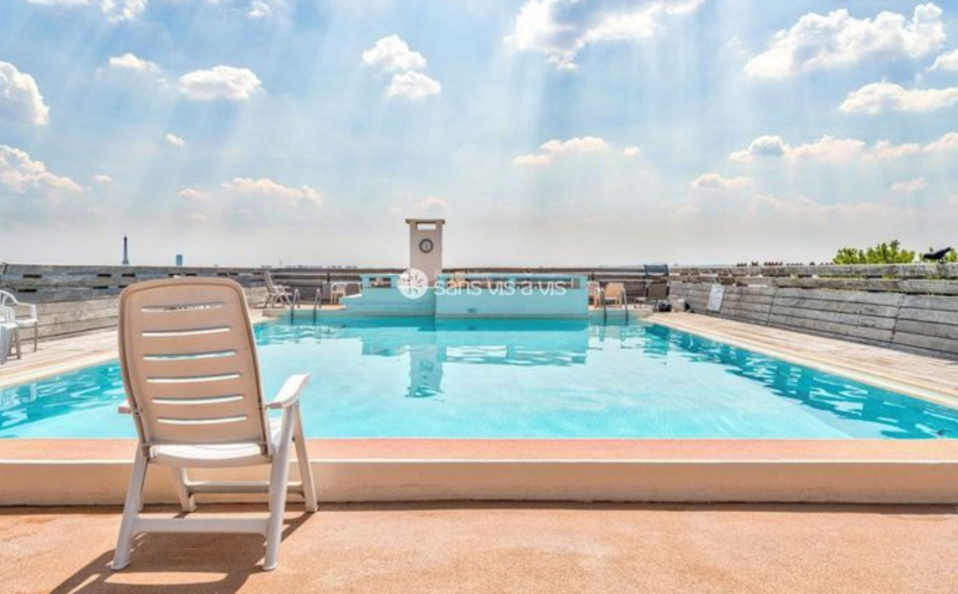 PUTEAUX - Studio avec balcon , Vue imprenable sur tout Paris