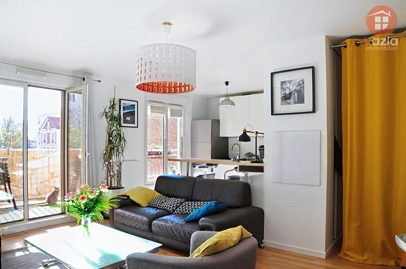 Photo PUTEAUX - Moulin Appartement  3 pièce(s), balcob, place de stationnement image 1/6